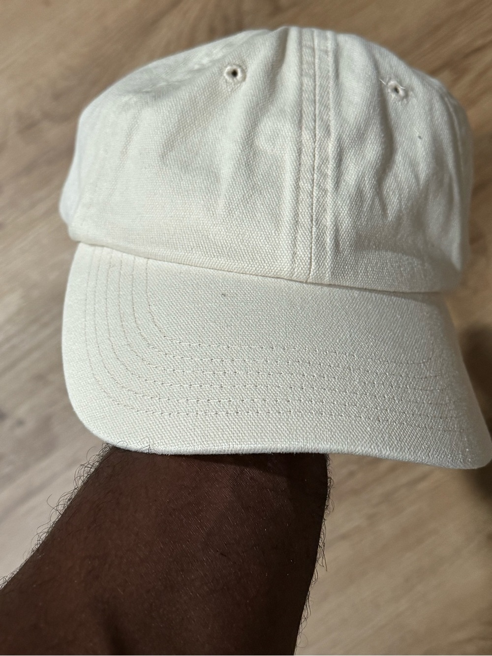 Zara Cream 
baseball cap in a M #baseballcap #zara